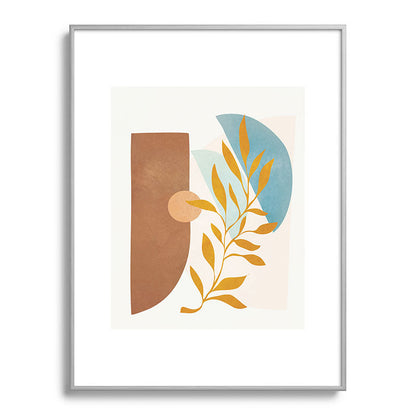 Soft Abstract Shapes 01 Framed Art Print Gallery Image 98
