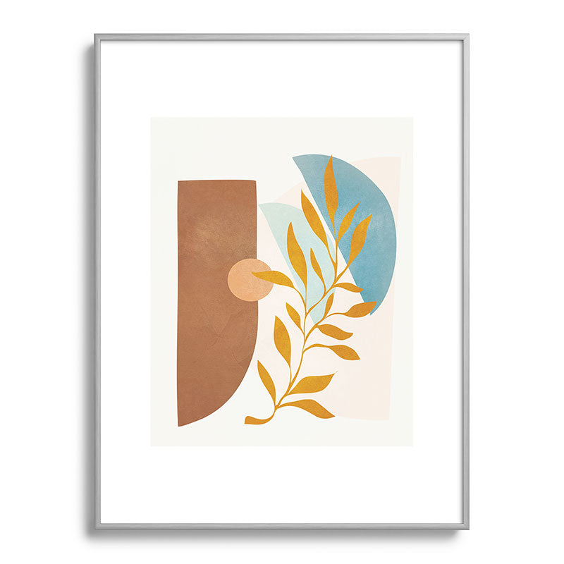 Soft Abstract Shapes 01 Framed Art Print Gallery Image 99