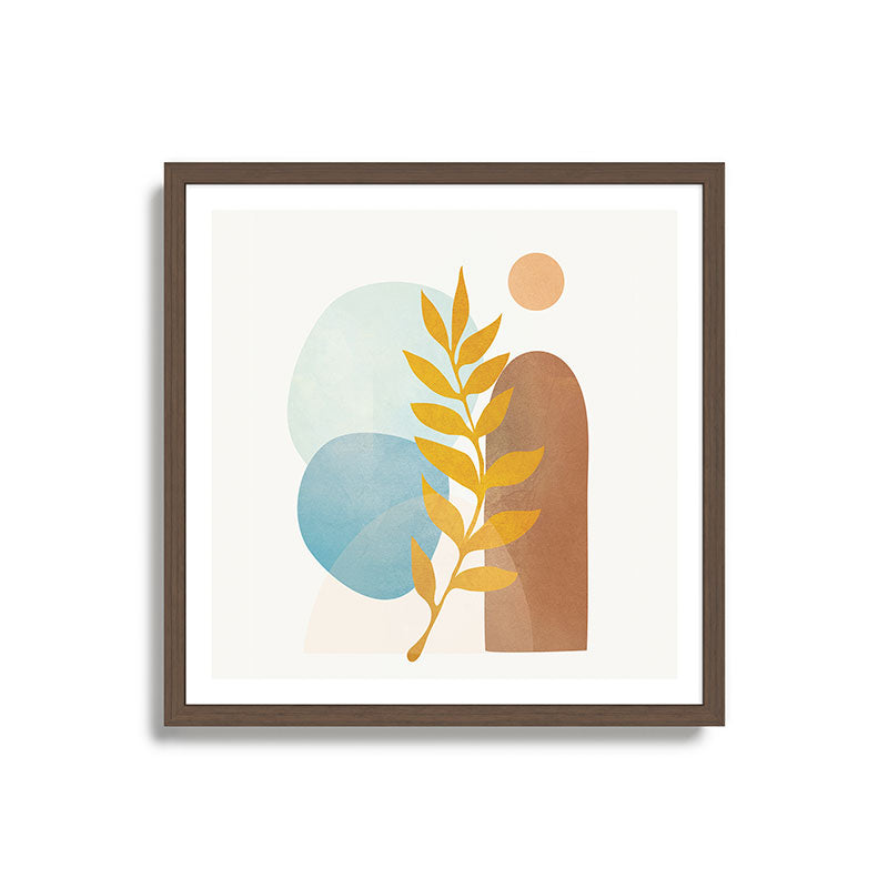 Soft Abstract Shapes 04 Framed Art Print Gallery Image 17