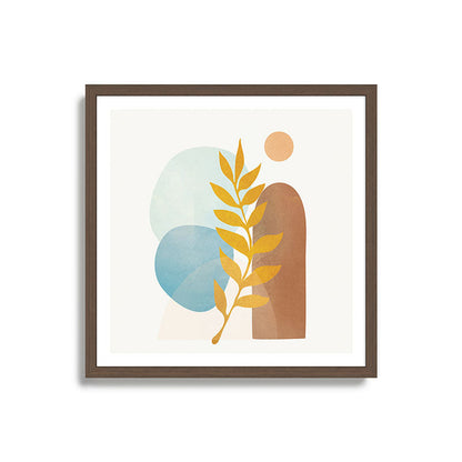 Soft Abstract Shapes 04 Framed Art Print Gallery Image 17