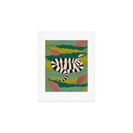 Striped Snake Art Print Gallery Image 1