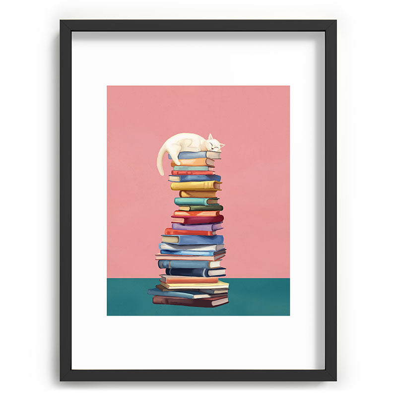 Where the Cat Dreams Framed Art Print Gallery Image 61