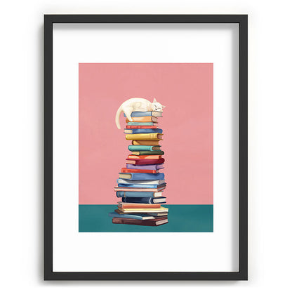 Where the Cat Dreams Framed Art Print Gallery Image 61