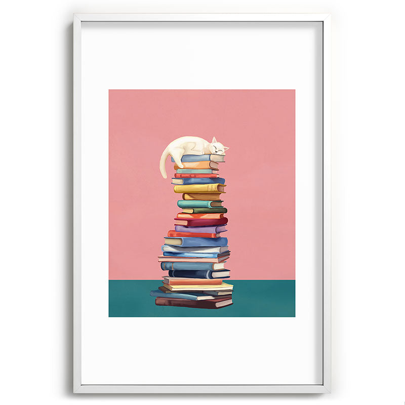 Where the Cat Dreams Framed Art Print Gallery Image 80
