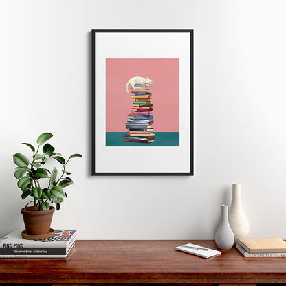 Where the Cat Dreams Framed Art Print Gallery Image 6