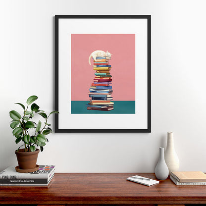Where the Cat Dreams Framed Art Print Gallery Image 35