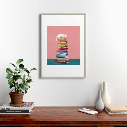 Where the Cat Dreams Framed Art Print Gallery Image 20