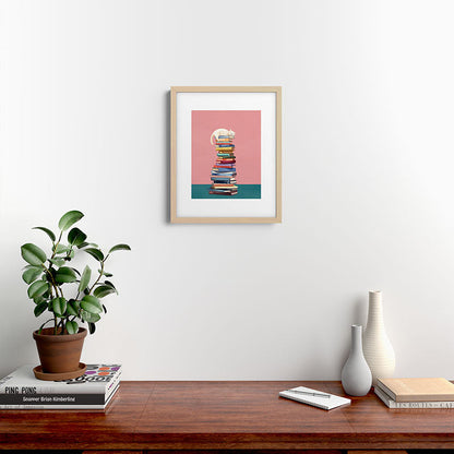 Where the Cat Dreams Framed Art Print Gallery Image 18