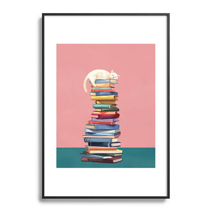 Where the Cat Dreams Framed Art Print Gallery Image 83