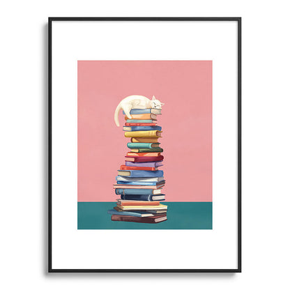 Where the Cat Dreams Framed Art Print Gallery Image 85