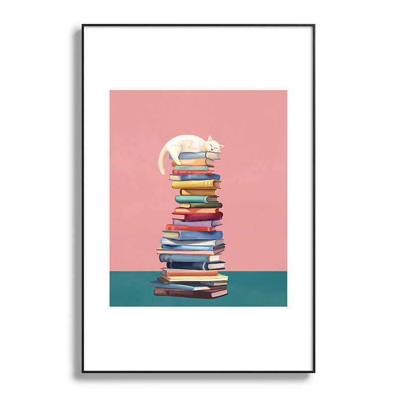 Where the Cat Dreams Framed Art Print Gallery Image 87