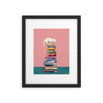 Where the Cat Dreams Framed Art Print Gallery Image 1
