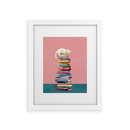 Where the Cat Dreams Framed Art Print Gallery Image 54