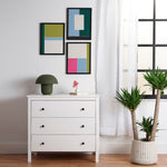 Abstract Color Blocks Set Framed Poster