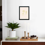 Disco Cowgirl Green Framed Poster 9x12