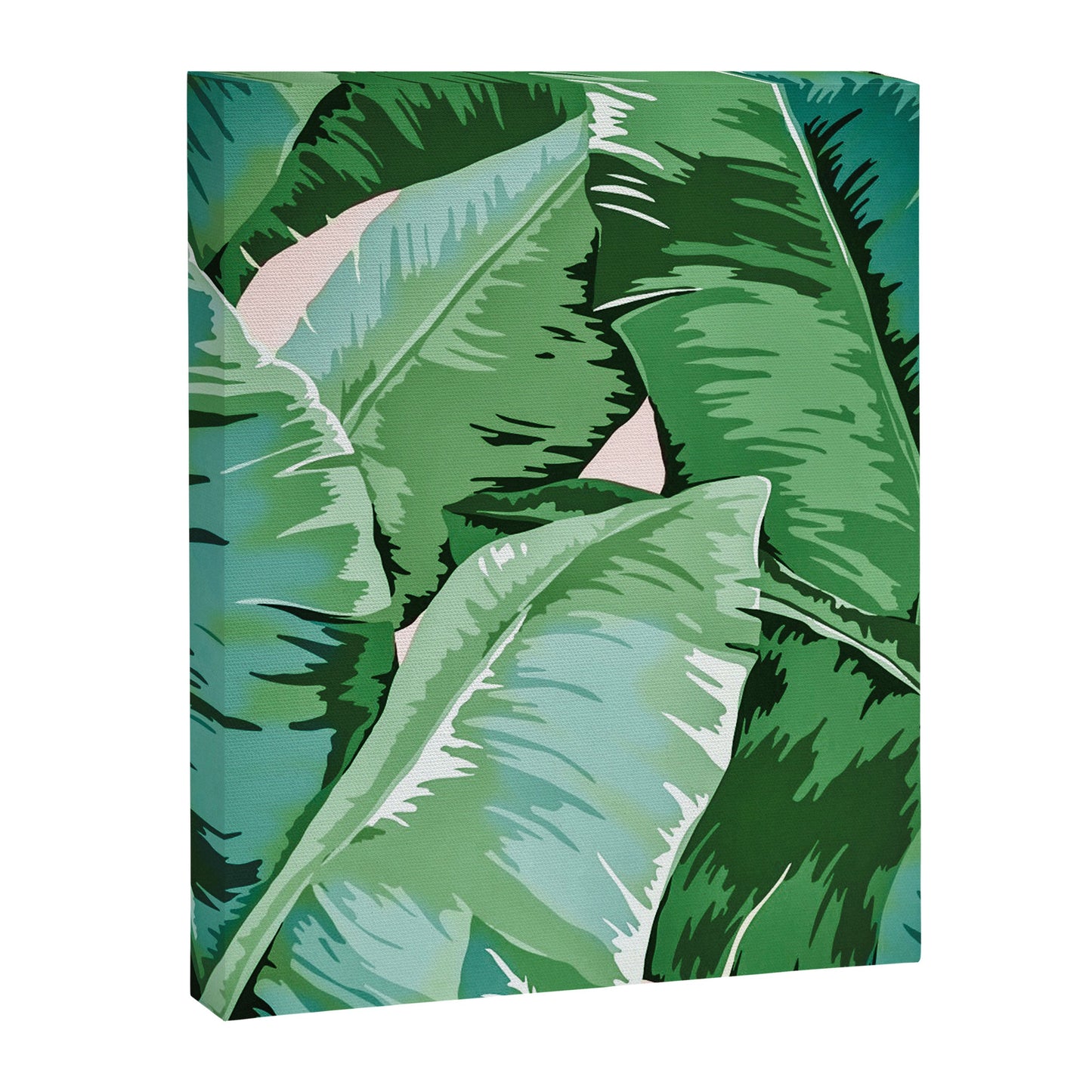Banana leaf grandeur II Canvas Print Gallery Image 5