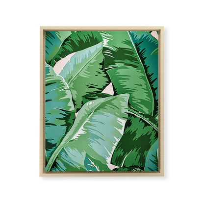 Banana leaf grandeur II Framed Canvas Print Gallery Image 23