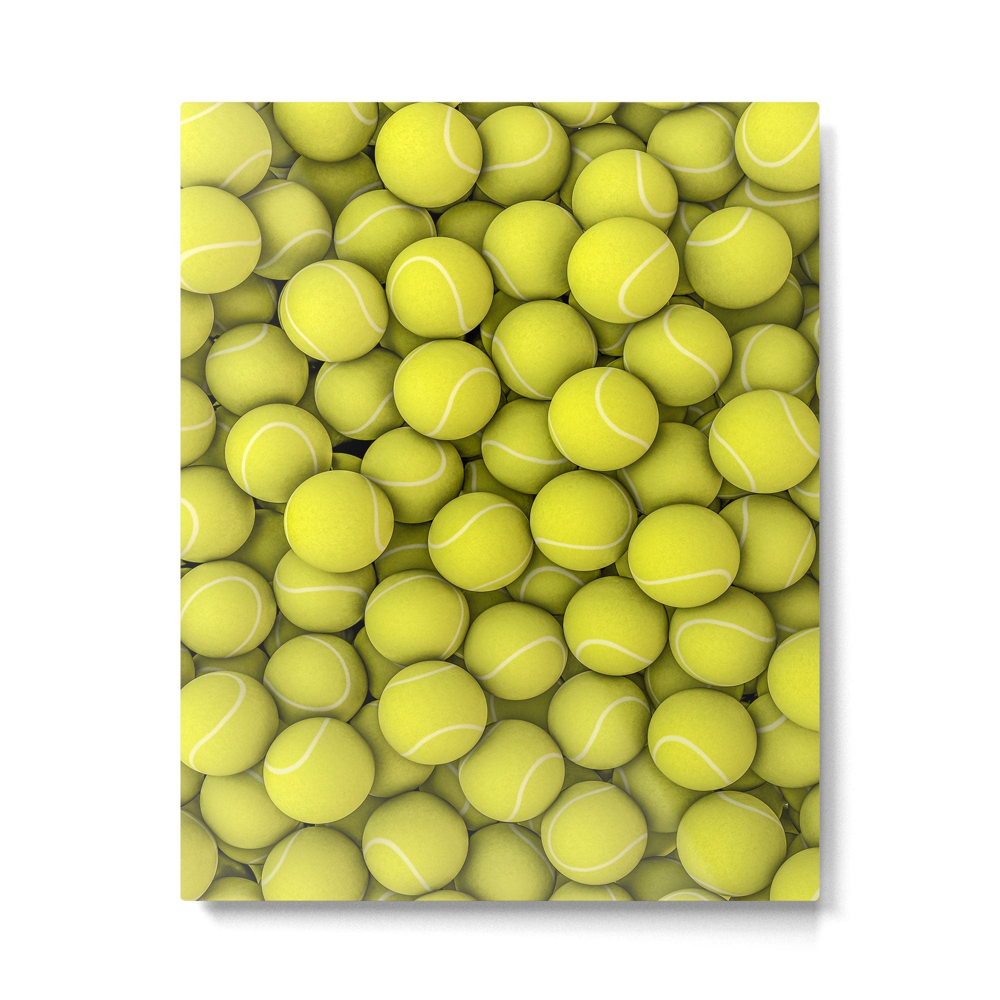Tennis balls Metal Print Gallery Image 4