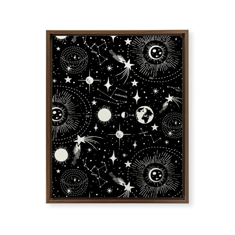 Solar System Framed Canvas Print Gallery Image 17