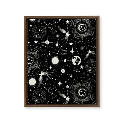 Solar System Framed Canvas Print Gallery Image 17