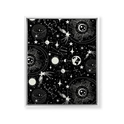 Solar System Framed Canvas Print Gallery Image 28