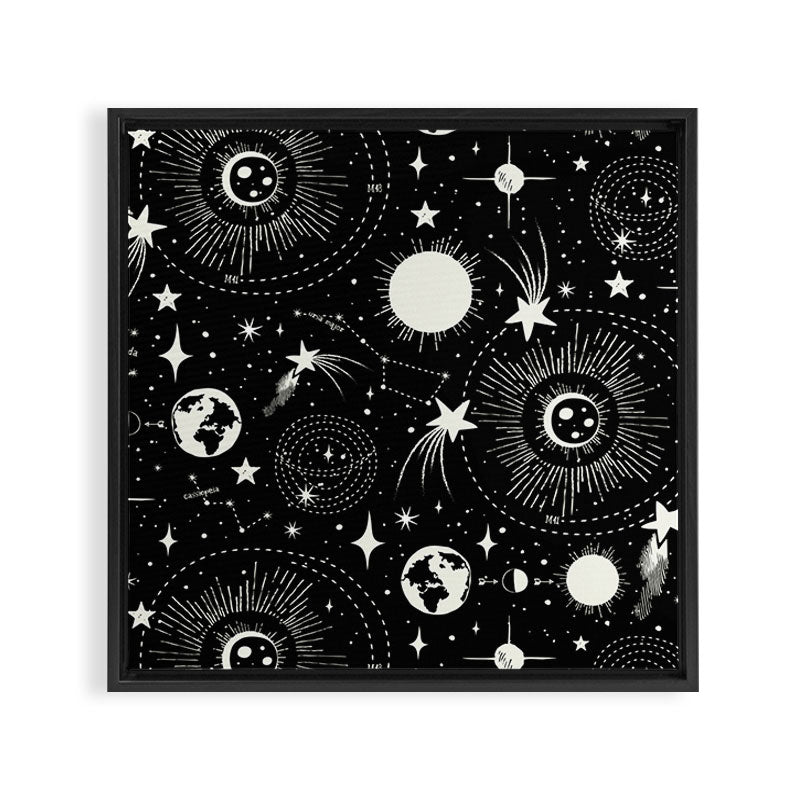 Solar System Framed Canvas Print Gallery Image 6
