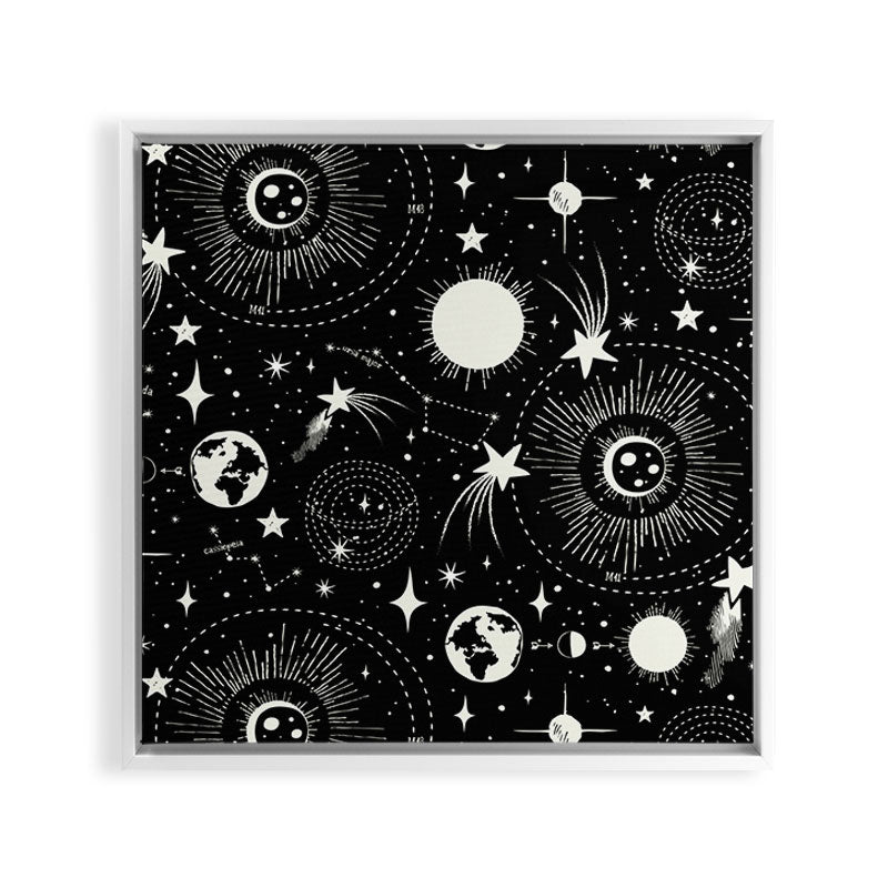 Solar System Framed Canvas Print Gallery Image 29