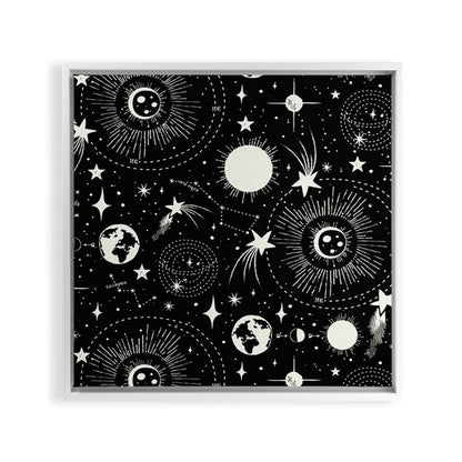 Solar System Framed Canvas Print Gallery Image 36