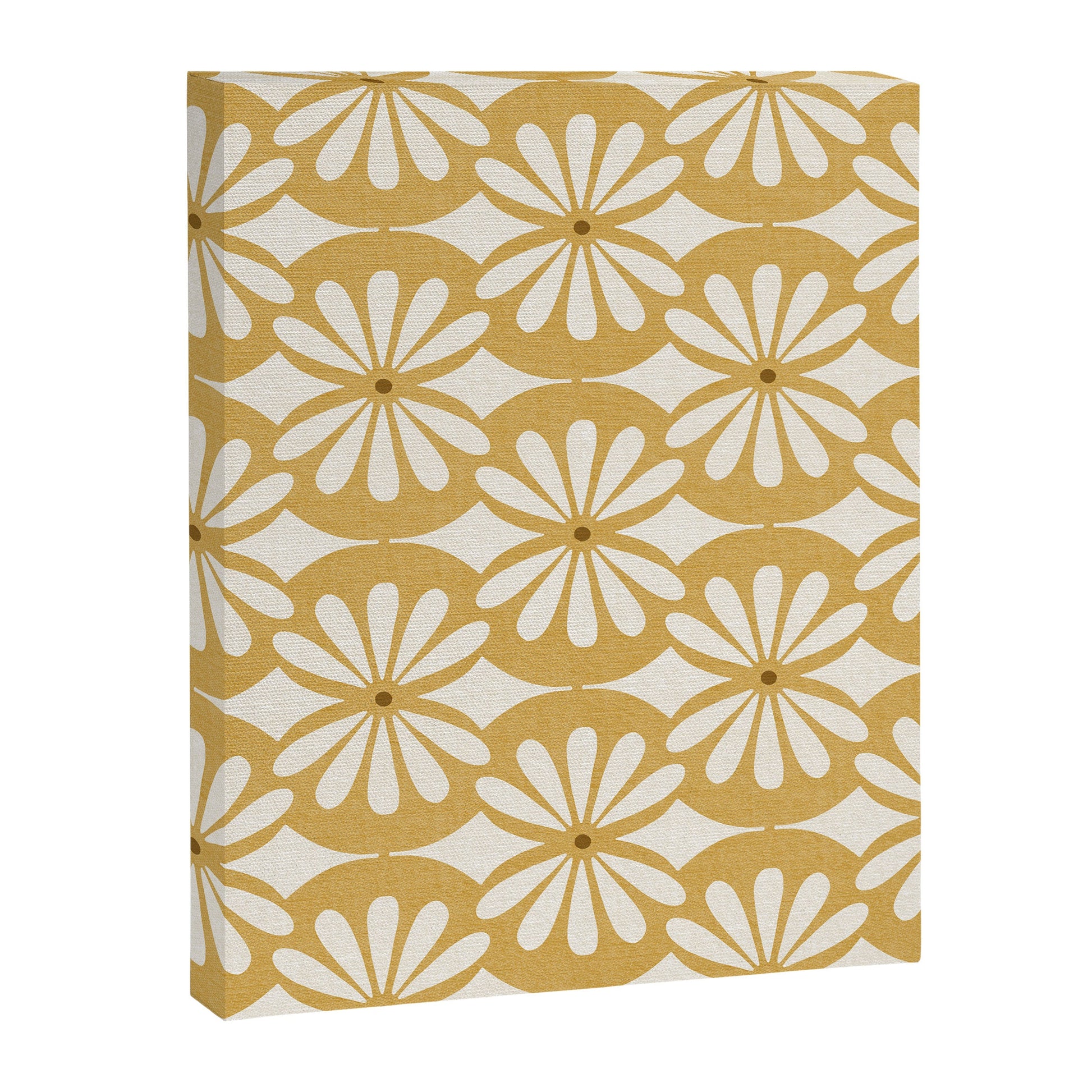 Solstice Boho Geometric Goldenrod Canvas Print Gallery Image 5