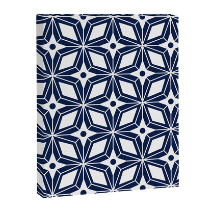 Starburst - Navy Canvas Print Gallery Image 2