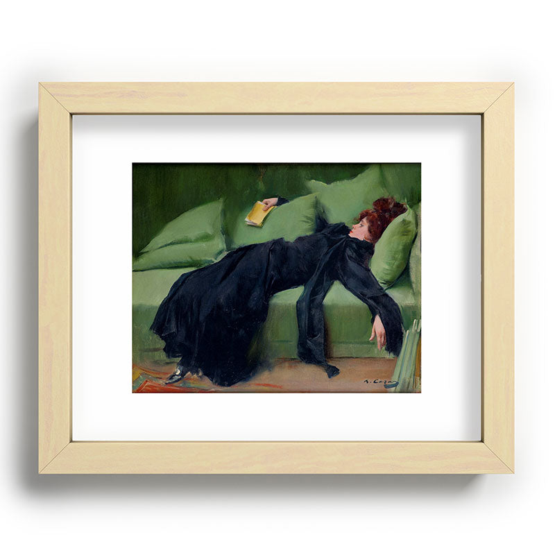 Decadent Young Woman after the Dance Framed Art Print Gallery Image 69