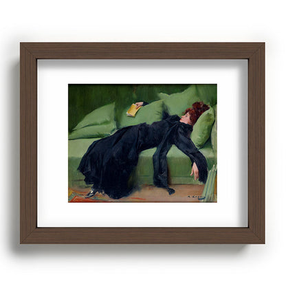Decadent Young Woman after the Dance Framed Art Print Gallery Image 63