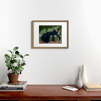 Decadent Young Woman after the Dance Framed Art Print Gallery Image 40