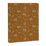 KALAMI FLORAL MUSTARD Canvas Print Gallery Image 1