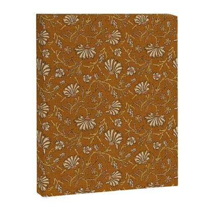 KALAMI FLORAL MUSTARD Canvas Print Gallery Image 7
