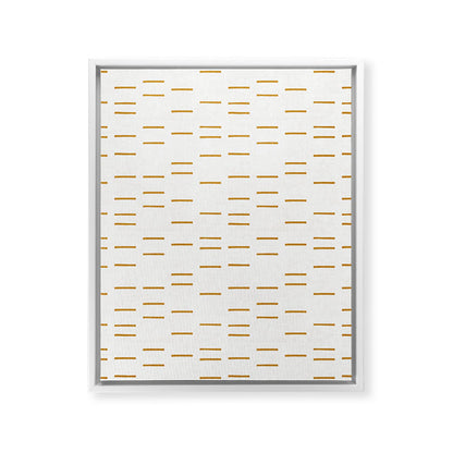 OCHRE LINE Framed Canvas Print Gallery Image 28