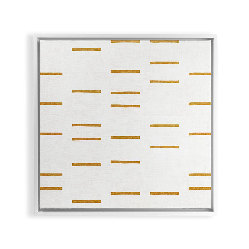 OCHRE LINE Framed Canvas Print Gallery Image 33