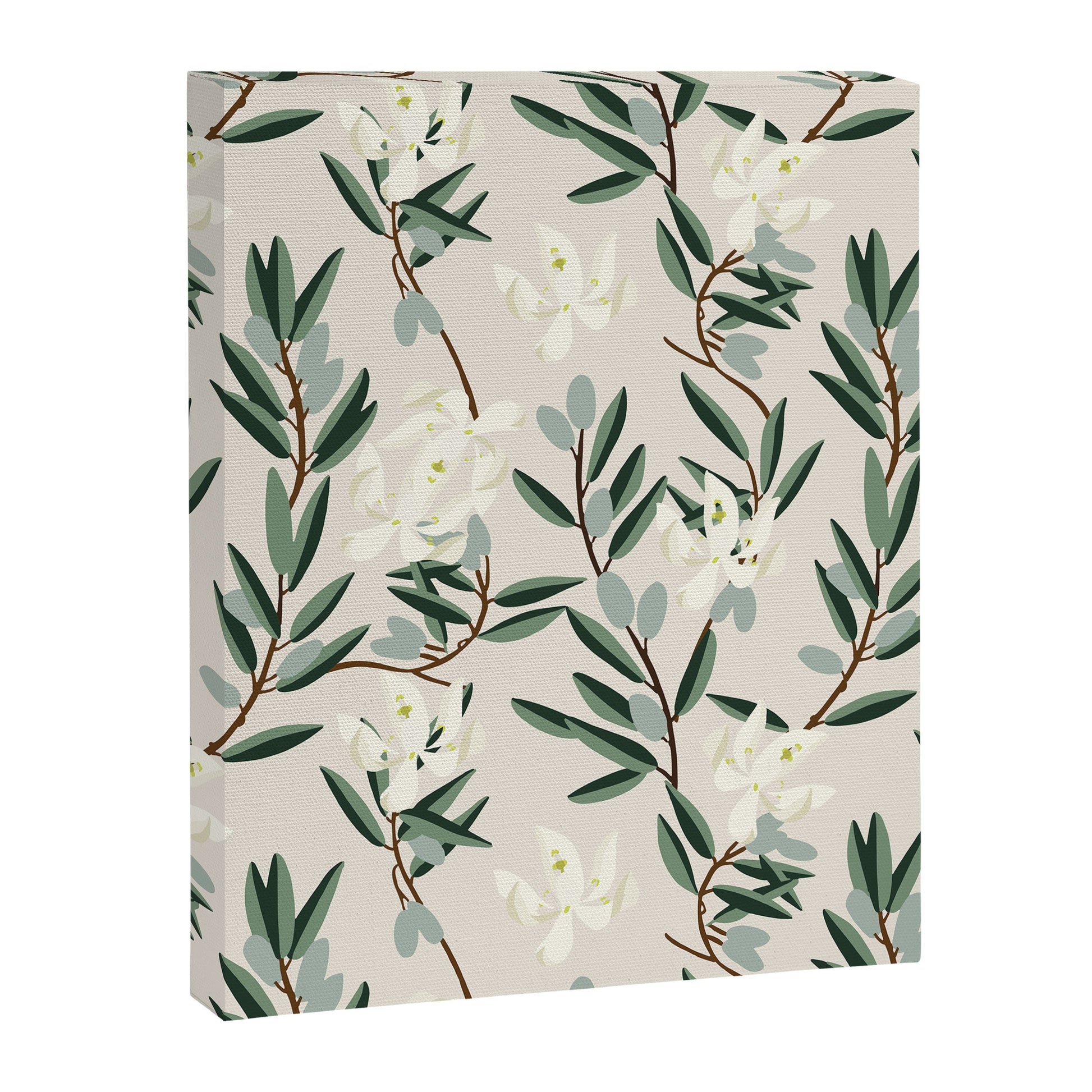 OLIVE BLOOM Canvas Print Gallery Image 8