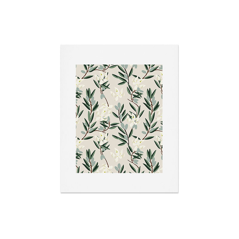 OLIVE BLOOM Art Print Gallery Image 6
