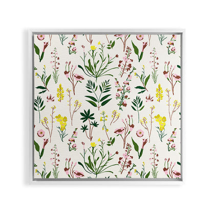 WILDFLOWER STUDY Framed Canvas Print Gallery Image 36