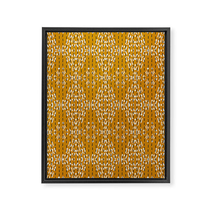 ZOLA KANTHA GOLD Framed Canvas Print Gallery Image 7