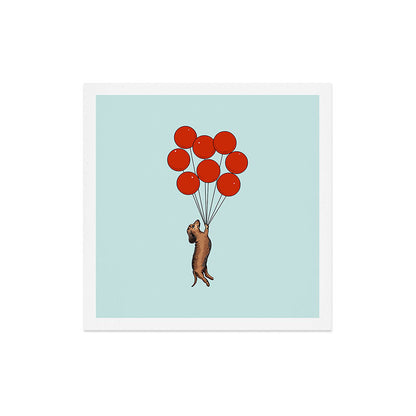 I Believe I Can Fly Dachshund Art Print Gallery Image 5