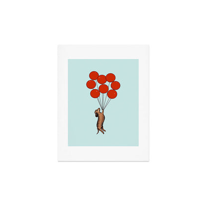 I Believe I Can Fly Dachshund Art Print Gallery Image 4