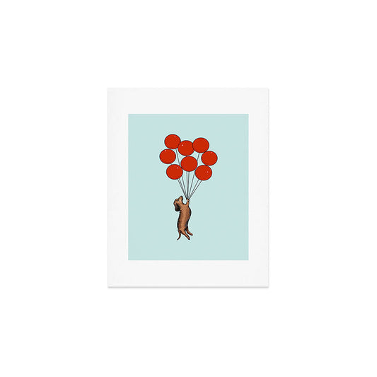 I Believe I Can Fly Dachshund Art Print Gallery Image 1