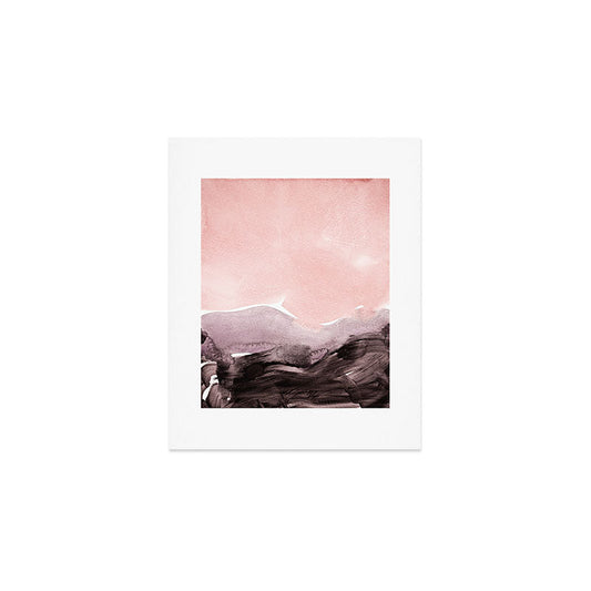 blush & mauve Art Print Gallery Image 1