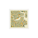 Boston Map Art Print Gallery Image 1