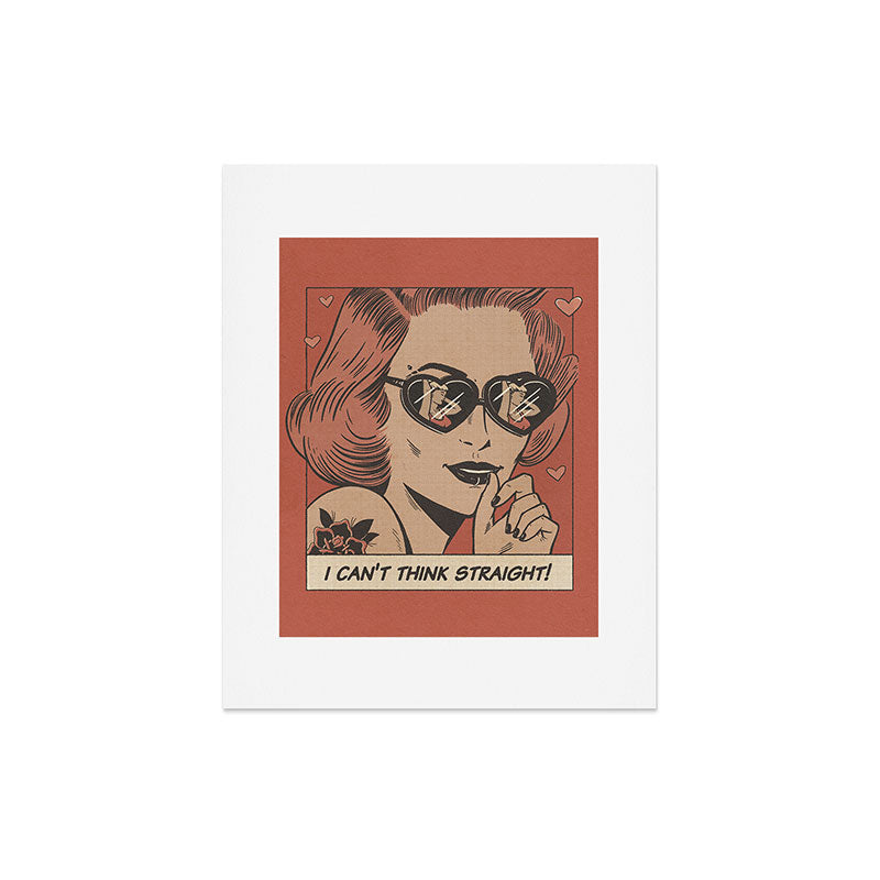 I can't think straight! Art Print Gallery Image 6