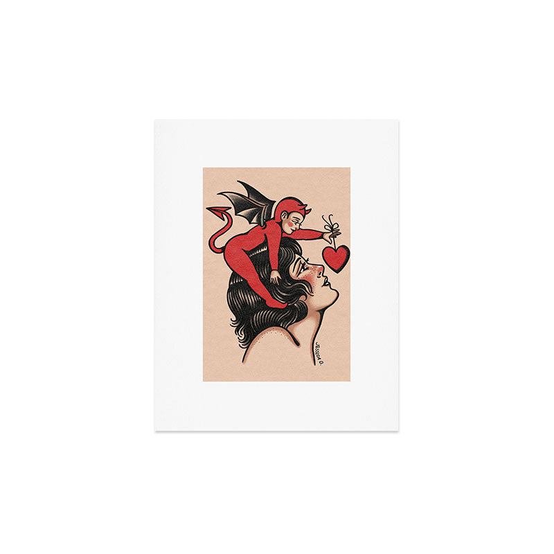 Love is Evil (new version) Art Print Gallery Image 3