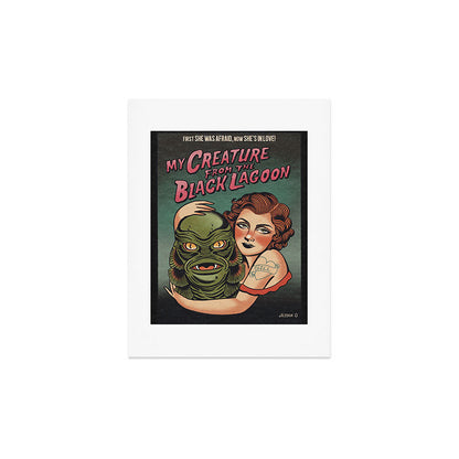 My Creature from the Black Lagoon Art Print Gallery Image 2