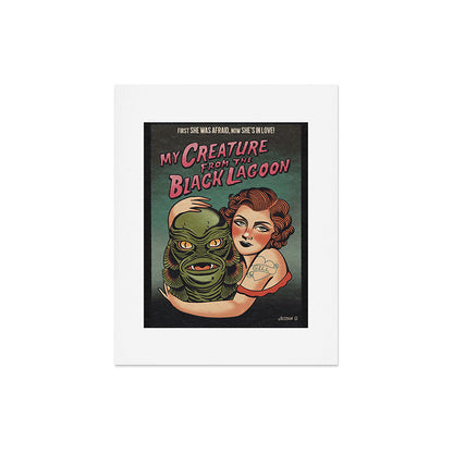 My Creature from the Black Lagoon Art Print Gallery Image 5